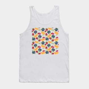 berries pattern Tank Top